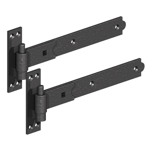 Heavy duty straight hook and - hook,
