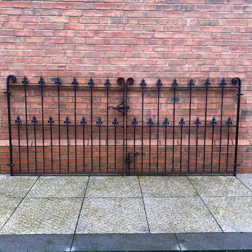 Wrought iron victorian - victorian, double