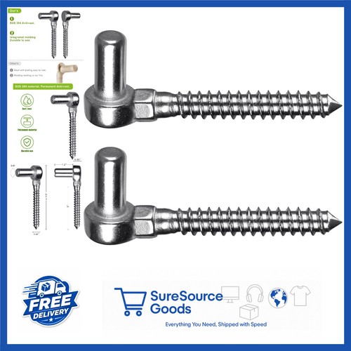 Stainless steel m12 gate hinge - stainless,