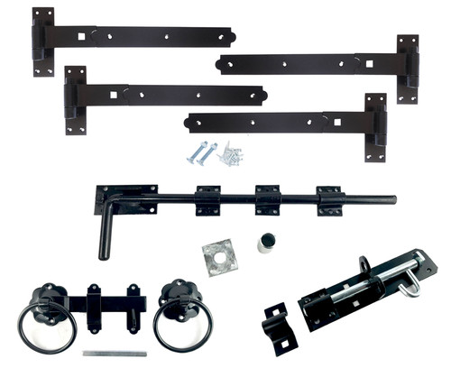 Gate kit fitting hinges - gate, double