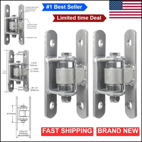 Heavy duty bolt gate hinges - duty,