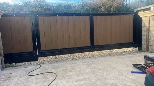 Bespoke garden composite gates - garden,