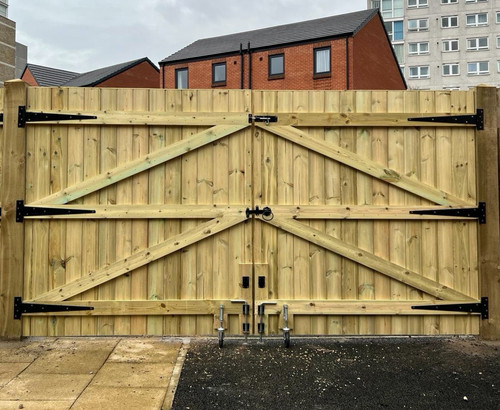 Pressure treated driveway - pressure,