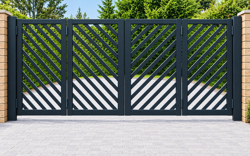 Custom made gates - gates, garden
