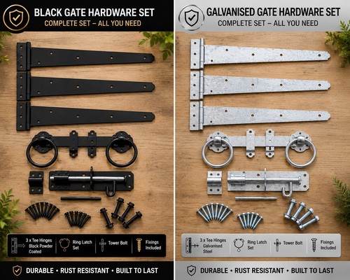 Tee hinges heavy duty - heavy, gate