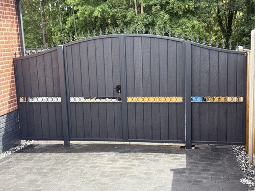 Composite driveway gates - driveway,