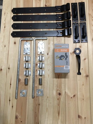 Garage door gate hinge - door,