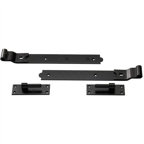 Hook band black cranked - &,