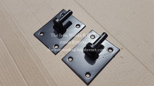 Hinges hangers iron 12mm - 2x, hinges/hangers