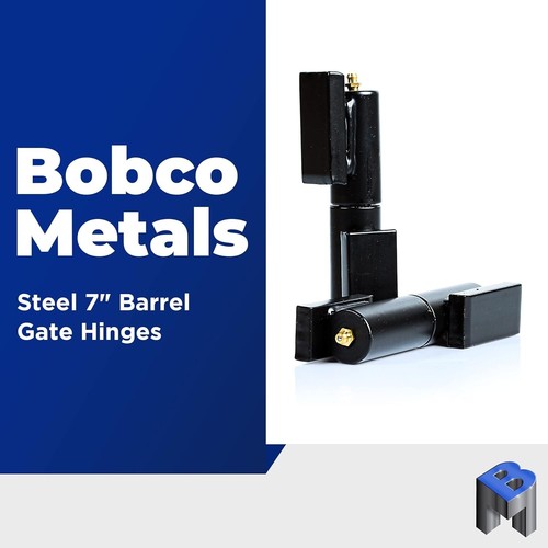 Barrel gate hinges - barrel, weldable