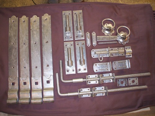 Double gate hinge - double,