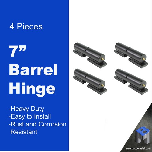Barrel gate hinges weldable - barrel,