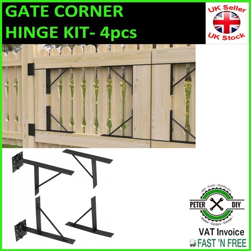 Gate corner hinge - corner, kit-